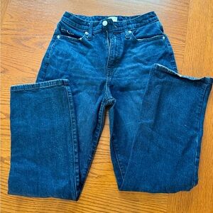 A New Day Blue Straight Leg Jeans Classic Style